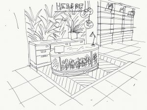 Herb&Be proyecto integral de diseño y construcción de tienda - Exterior 2