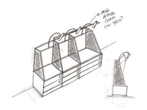 La importancia del croquis en el proceso de diseño de retail - Expositores