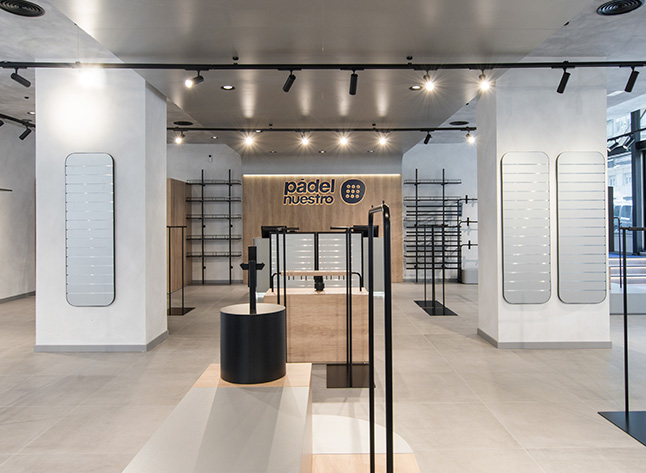 Padel Nuestro - rediseño espacios comerciales