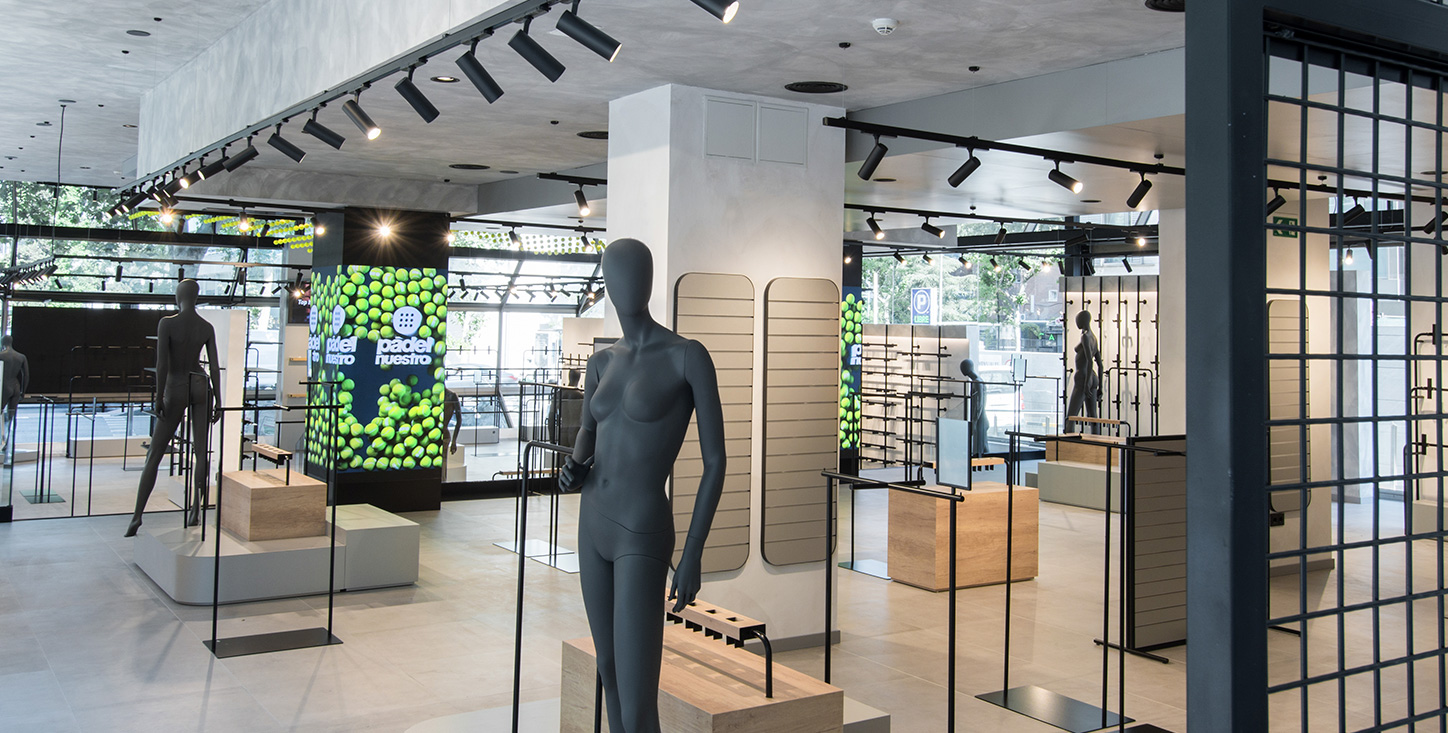 Padel Nuestro - rediseño espacios comerciales